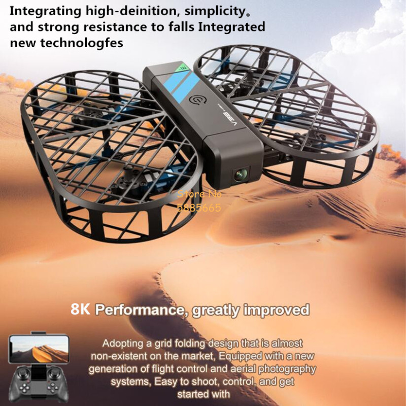 Drone Battery Box - 8K HD-Kamera 360° ° Schutz Optischer