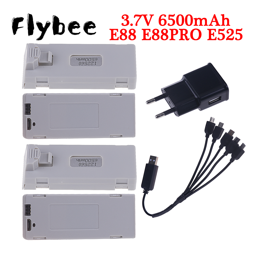 Drone Battery Lipo - Original E88 Batterie 3,7 V 6500mAh