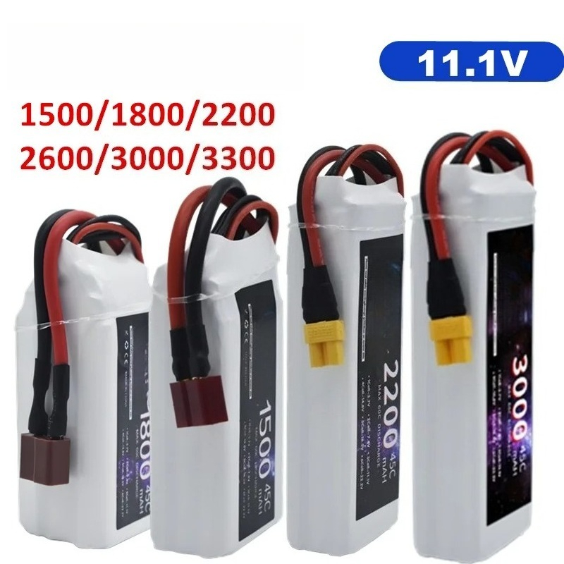 Drone Battery Li-Ion - LiPo-Akku 3S 1500mAh 1800mAh 2200mAh 2600mAh
