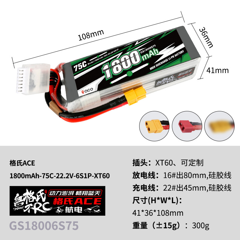 2 Stück Gens ACE 22,2V Lipo-Ak – Drone Battery 6S Bewertung und Preis
