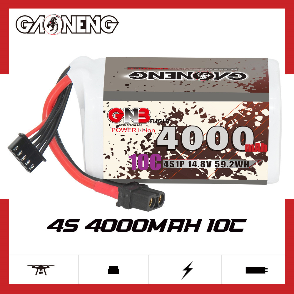 GNB 4000 mAh 4S 14,8 V 10C 20C – Drone Battery Lipo Bewertung und Preis